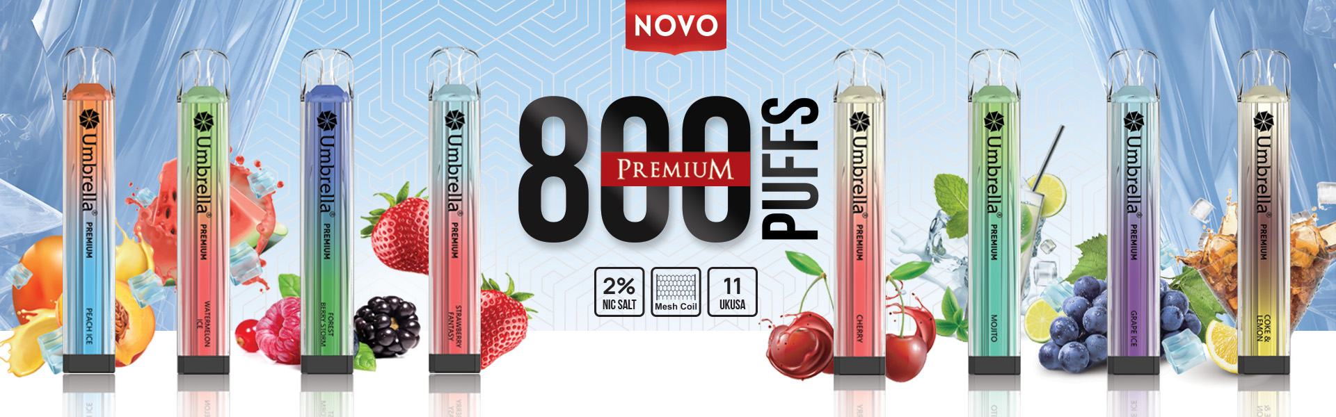 Umbrella 800 PUFFS PREMIUM