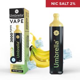 VAPE 3000 PUFFS LED Banana Ice 2%