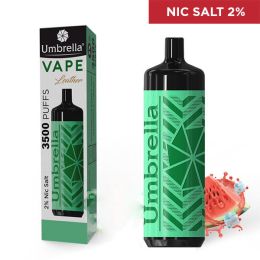 VAPE 3500 PUFFS LEATHER Watermelon Bubble Double 2%