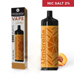 VAPE 3500 PUFFS LEATHER Peach Ice 2%