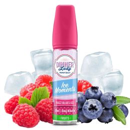 Dinner Lady Shortfill Razz Blues Ice 50ml 