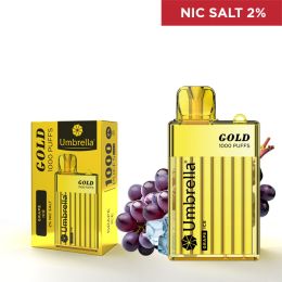 VAPE 1000 PUFFS Gold - Grape Ice 2%