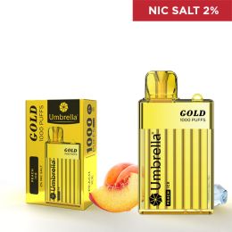 VAPE 1000 PUFFS Gold Peach Ice 2%