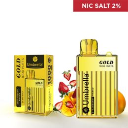 VAPE 1000 PUFFS Gold Strawberry Mango 2%