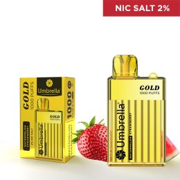 VAPE 1000 PUFFS Gold Watermelon Strawberry 2%