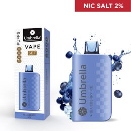 VAPE 6000 PUFFS SET Blueberry Ice 2%