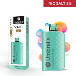 VAPE 6000 PUFFS SET Bubble Double 2%