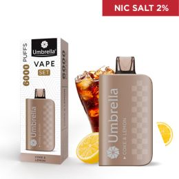 VAPE 6000 PUFFS SET Coke & Lemon 2%