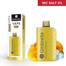 VAPE 6000 PUFFS SET Mango Tropical 2%