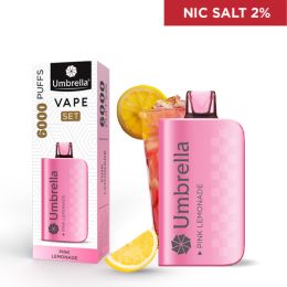 VAPE 6000 PUFFS SET Pink Lemonade 2%