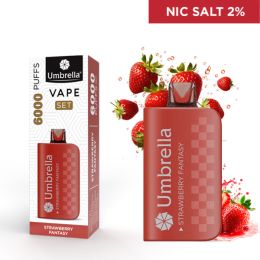 VAPE 6000 PUFFS SET Strawberry Fantasy 2%