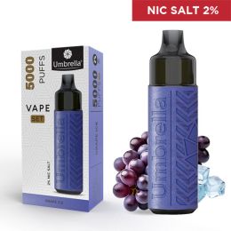 VAPE 5000 PUFFS SET Grape Ice 2%