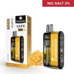 VAPE 6000 PUFFS SET PLUS Mango Ice 2%