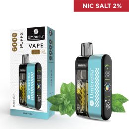 VAPE 6000 PUFFS SET PLUS Menthol 2%