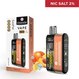 VAPE 6000 PUFFS SET PLUS Peach Ice 2%