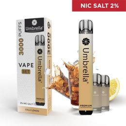 VAPE 3000 PUFFS SET Cola & Lemon 2%