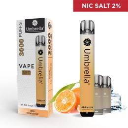 VAPE 3000 PUFFS SET Iced Tangerine 2%