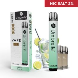 VAPE 3000 PUFFS SET Lemon Mojito 2%