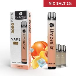 VAPE 3000 PUFFS SET Peach Ice 2%