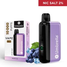 VAPE 10000 PUFFS SET Grape Ice 2%