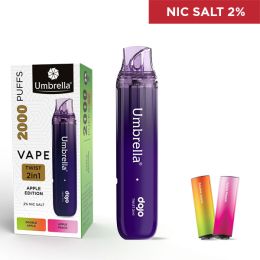 VAPE TWIST 2in1 2000 PUFFS Apple Edition 2%