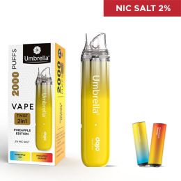 VAPE TWIST 2in1 2000 PUFFS Pineapple Edition 2%