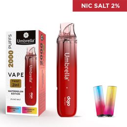 VAPE TWIST 2in1 2000 PUFFS Watermelon Edition 2%