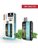 VAPE 6000 PUFFS SET PLUS Menthol 2%