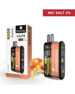 VAPE 6000 PUFFS SET PLUS Peach Ice 2%