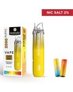 VAPE TWIST 2in1 2000 PUFFS Pineapple Edition 2%