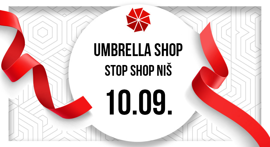 Novo Umbrella prodajno mesto u Nišu - STOP SHOP