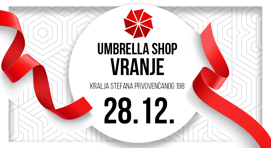 Novo Umbrella prodajno mesto u Vranju!