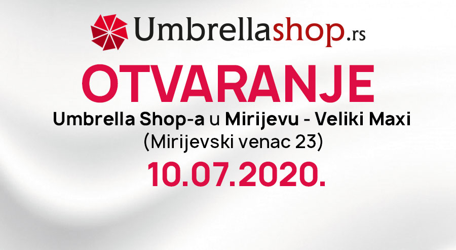 Novi Umbrella Shop u Mirijevu!