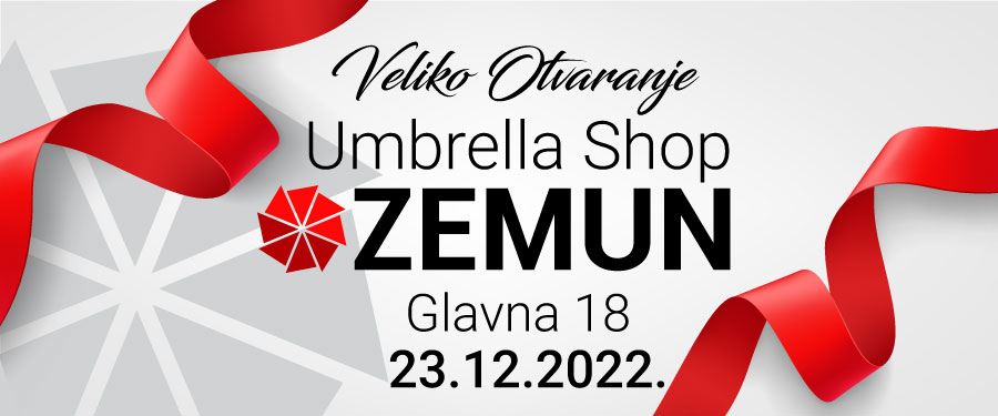Otvaranje prvog Umbrella shopa u Zemunu!